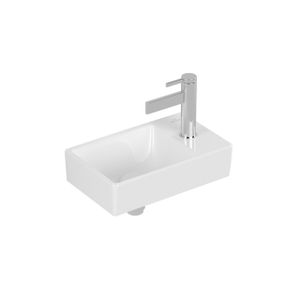 Villeroy & Boch Avento fontein 1 kraangat rechts zonder overloop 36x22cm ceramic+ wit 43003LR1