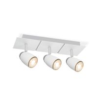 Light depot - LED opbouwspot Gina 3 lichts - 35.5 cm - wit - Outlet - thumbnail