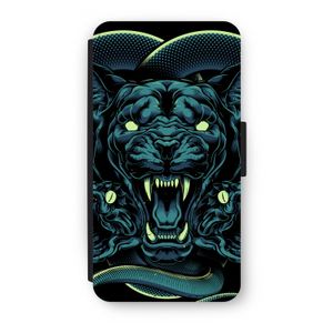 Cougar and Vipers: iPhone XS Flip Hoesje