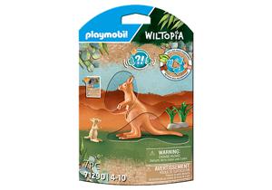 Playmobil Wiltopia Kangoeroe met jonge dieren 71290