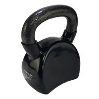 Tunturi Vinyl Kettlebell l 16KG l zwart