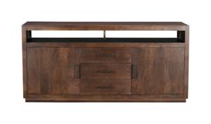 Livingfurn Dressoir Jaxx Mangohout, 180cm - Bruin