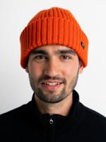Petrol Industries Heren Ribgebreide muts Spiced Orange - OS