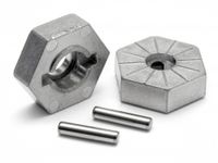 HPI - Hex wheel hub 17mm (silver) (86804)