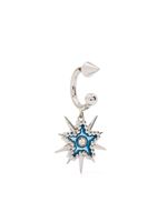 SafSafu boucle d'oreille unique Wild Star - Argent