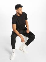 Urban Classics / t-shirt Rib Ringer in zwart