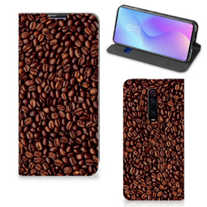 Xiaomi Mi 9T Pro Flip Style Cover Koffiebonen