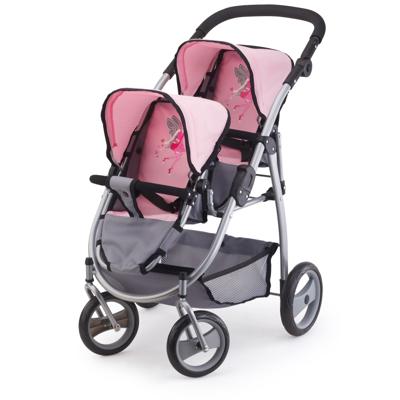 Bayer - Twin Pram - Grey (26508AA)