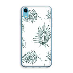 Simple leaves: iPhone XR Transparant Hoesje