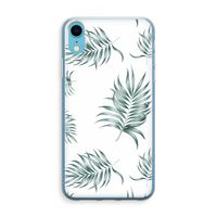 Simple leaves: iPhone XR Transparant Hoesje - thumbnail