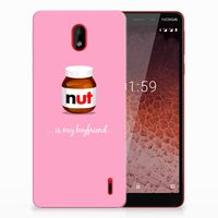 Nokia 1 Plus Siliconen Case Nut Boyfriend - thumbnail