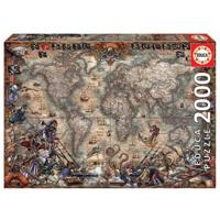 Educa 2000 Piratenkaart-