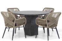 Lifestyle Advance/Graniet 120 cm dining tuinset 5-delig - thumbnail