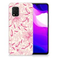 Xiaomi Mi 10 Lite TPU Case Pink Flowers