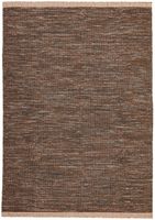 MOMO Rugs - Vloerkleed Atlas Brown White - 80x300 cm - thumbnail