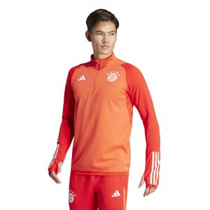 adidas Bayern München Trainingstrui 1/4-Zip 2023-2024 Rood Wit