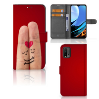 Xiaomi Redmi 9T | Poco M3 Wallet Case met Pasjes Liefde - Origineel Romantisch Cadeau