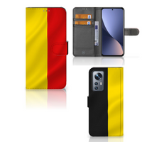 Xiaomi 12 Pro Bookstyle Case Belgische Vlag - thumbnail