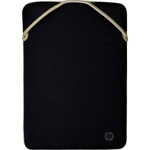 HP Laptophoes Protective Reversible 15.6 Geschikt voor max. (laptop): 39,6 cm (15,6) Zwart/goud