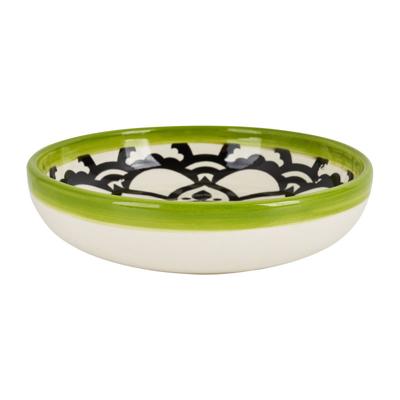 Schaal Marrakesh - groen - ø18 cm Schaal Marrakesh - groen - ø18 cm