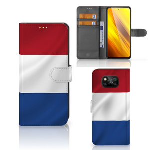 Xiaomi Poco X3 | Poco X3 Pro Bookstyle Case Nederlandse Vlag