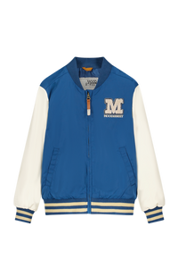 Moodstreet Jongens zomerjas bomber - Sporty blauw