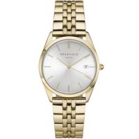 Rosefield The Ace 03 Silver Sunray Gold Horloge