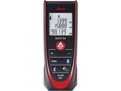 Leica Geosystems Disto D2 Laserafstandsmeter Meetbereik (max.) 100 m Leica Geosystems Disto D2 Laserafstandsmeter Meetbereik (max.) 100 m