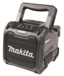 Makita DMR202B | Accu Bluetooth speaker | 10.8-18V Li-Ion | stroom & accu | Zwart