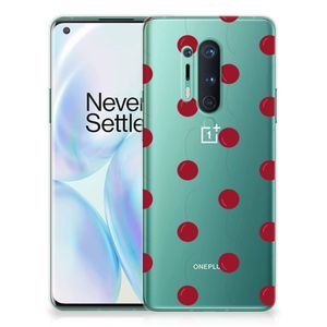 OnePlus 8 Pro Siliconen Case Cherries