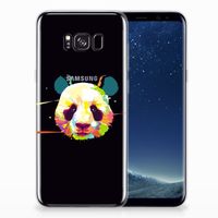 Samsung Galaxy S8 Plus Telefoonhoesje met Naam Panda Color - thumbnail