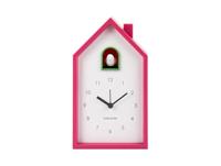 Karlsson Alarm Klok Modern Cuckoo Bright Pink