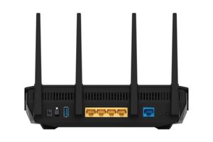 ASUS RT-AX5400 draadloze router Gigabit Ethernet Dual-band (2.4 GHz / 5 GHz) Zwart