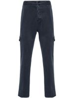 Kiton pantalon fuselé à lien de resserrage - Bleu - thumbnail