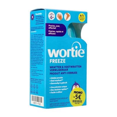Wortie Freeze Wrattenverwijderaar 50ml -5€