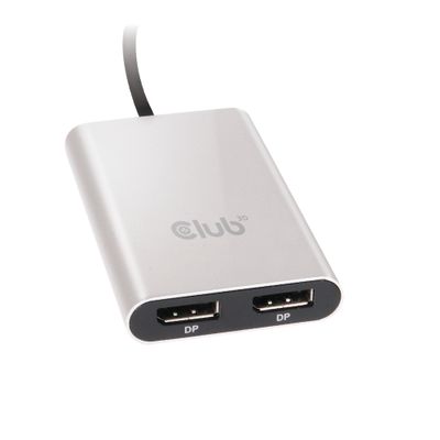 CLUB3D Thunderbolt™ 3 naar 2x Displayport™ 1.2 Dual Monitor 4K 60Hz