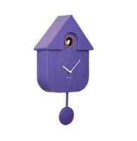 Karlsson Wandklok Modern Cuckoo - Paars