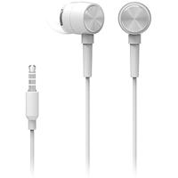 HP DHH-1111 In-ear hoofdtelefoon met volumeregeling en microfoon - wit