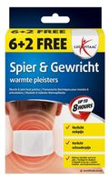 Lucovitaal Nek & schouder warmte pleister (8 st)