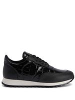 Giuseppe Zanotti baskets Jimi Running en cuir - Noir