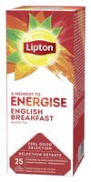 Thee Lipton Energise English Breakfast 25stuks