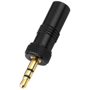 Monacor PG-323PG kabel-connector 3.5 mm plug Zwart