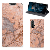 Honor 20 | Huawei Nova 5T Standcase Marmer Oranje