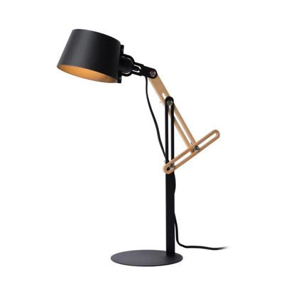 Tafellamp Kreen | Lichtbruin Zwart