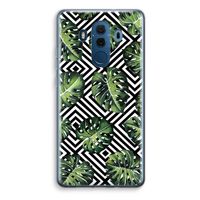 Geometrische jungle: Huawei Mate 10 Pro Transparant Hoesje