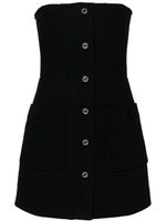 Gucci Interlocking-G-buttons mini dress - Noir