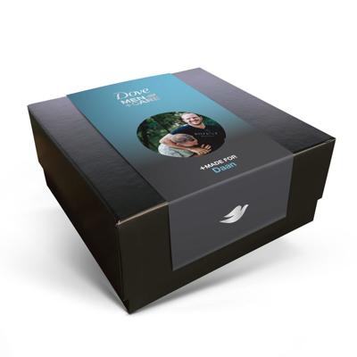 Dove Men+Care - Gepersonaliseerde geschenkset - Met showerspeaker