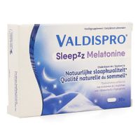 Valdispro Sleepzz Melatonine 30 Tabletten