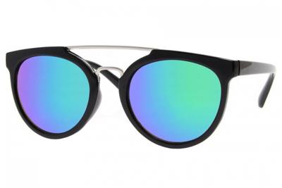 CWI zonnebril unisex piloot cat.3 zwart/groen (CWI466)