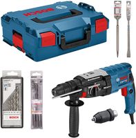 Bosch Blauw GBH 2-28 F Combihamer SDS-plus + snelspanboorkop in L-Boxx + accessoires - 0615990HG8